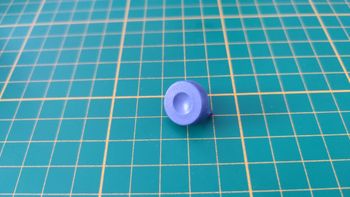 Bouton d'ouverture violet pièce détachée console de jeux Nintendo Gamecube DOL-001 (EUR) #E37