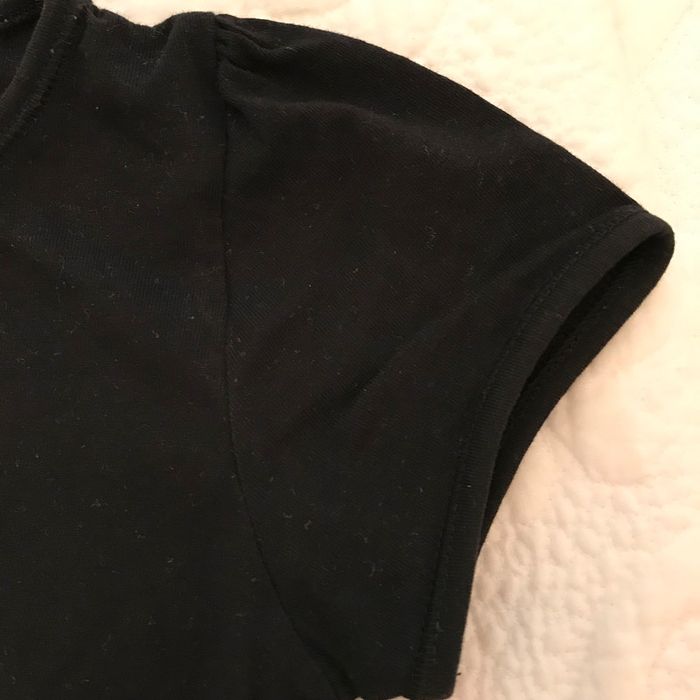 Tee-shirt manches courtes Noir - photo numéro 4