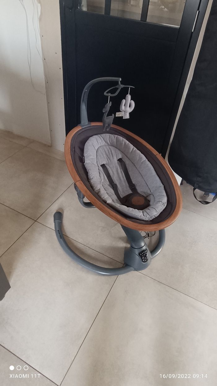 Transat balancelle cassia essentiel grey maxi cosi