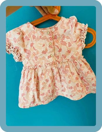 Jolie robe bébé fille 3 mois tape à l’œil