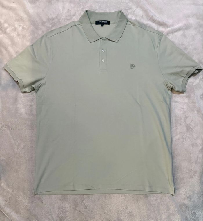 Roy Robson - Polo Vert eau, taille XXL - photo numéro 2