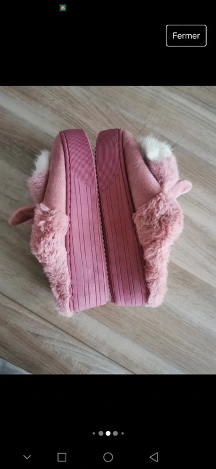 Jolie chaussons 38 tout doux - photo numéro 4