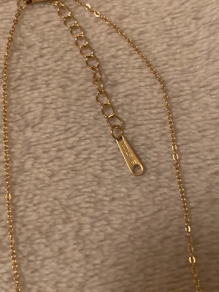 Collier fleur vintage en acier inoxydable - photo numéro 8