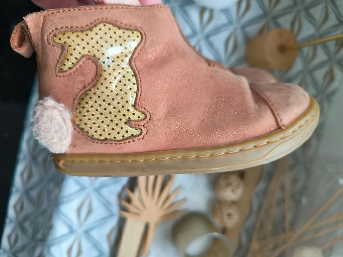 Bottine shoo pom lapin et 2 ème paire offerte