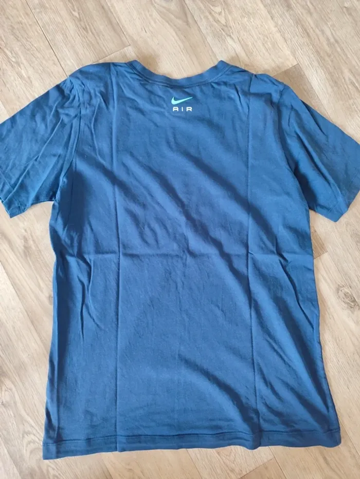 T-shirt Nike bleu logo turquoise – Taille XL - photo numéro 2