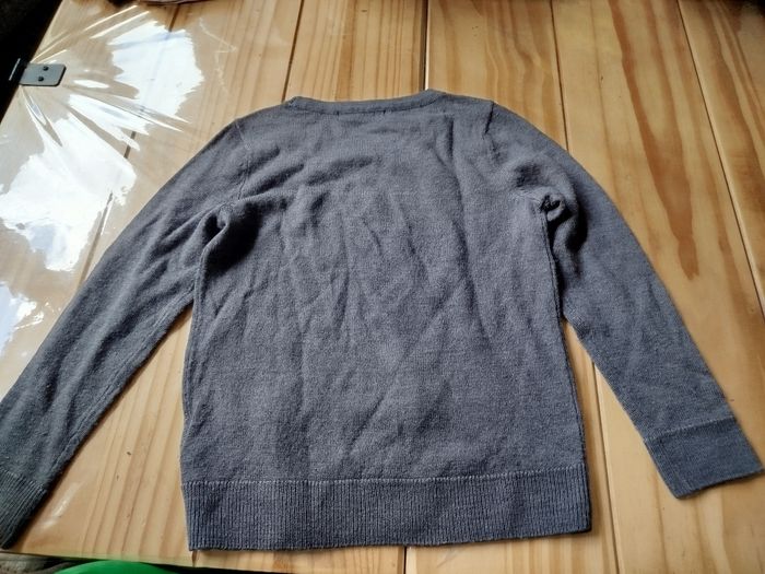 Pull gris - photo numéro 3