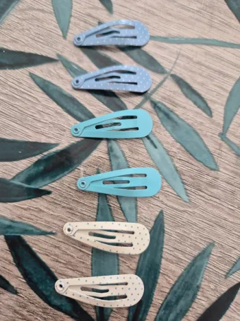 Barrettes petit format x6