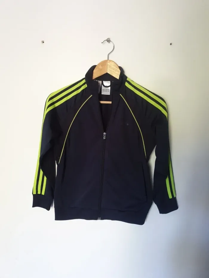Veste sport bandes fluo A1231