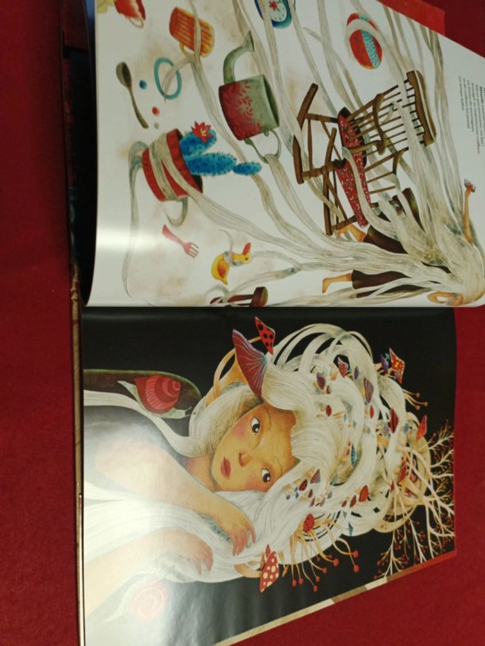 Mystérieuse princesses " imprimé sur feuilles d'argent " nuinui " - photo numéro 9