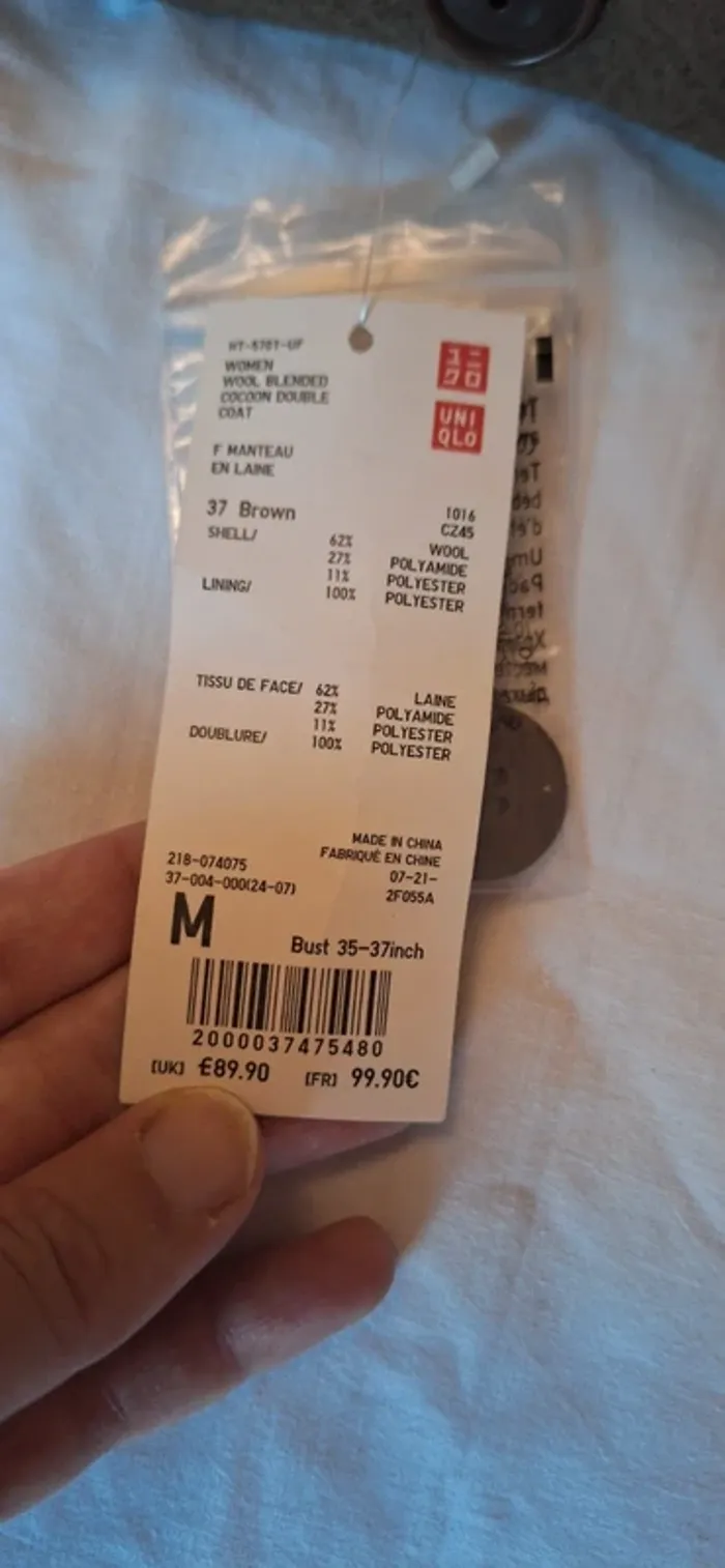Manteau Uniqlo - photo numéro 5