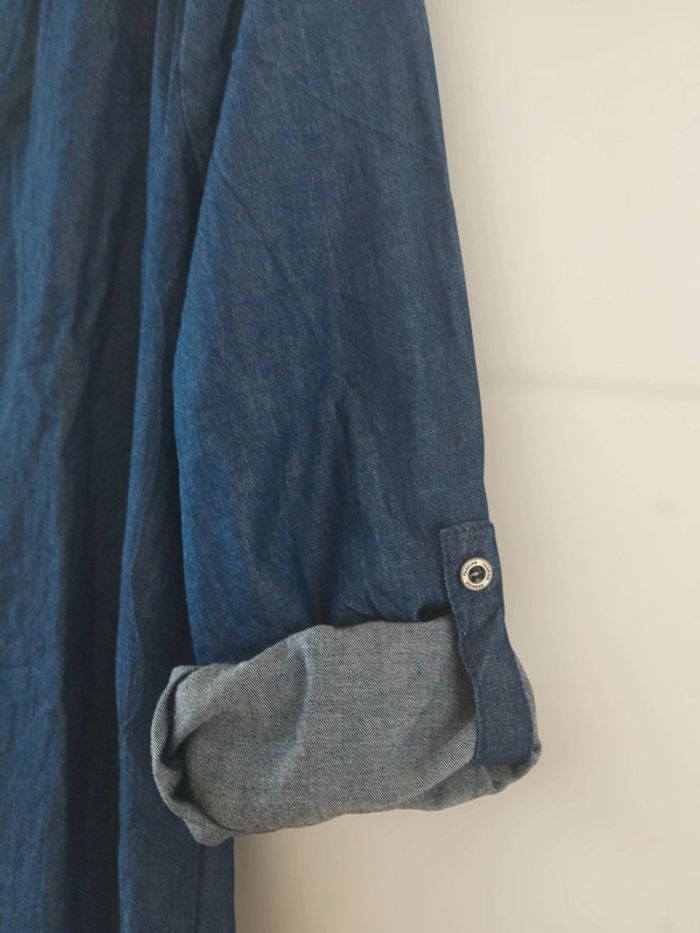 Jolie blouse fine façon jean femme TL SJ paris - photo numéro 4