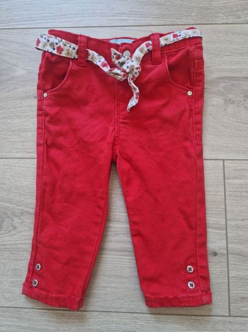 Pantalon bébé fille Obaibi 6 mois