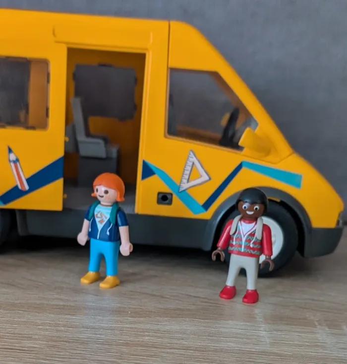 Mini bus scolaire playmobil - photo numéro 2