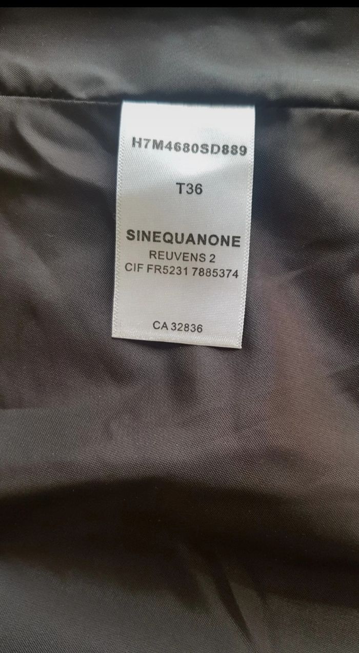 Manteau femme taille 36 Sinequanone - photo numéro 10
