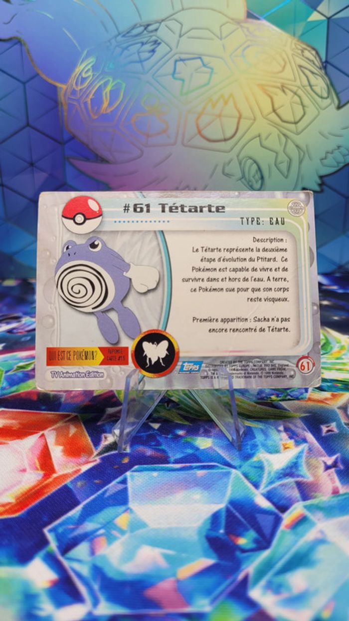 Carte Pokémon Topps n°61 Tetarte Series 1 FR - photo numéro 3