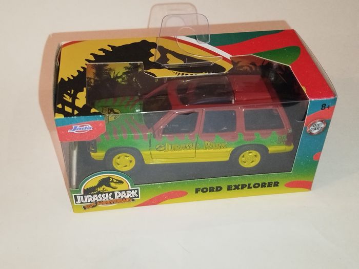 Jada Toys Jurassic Park 30ême Anniversaire Ford Explorer 1/32