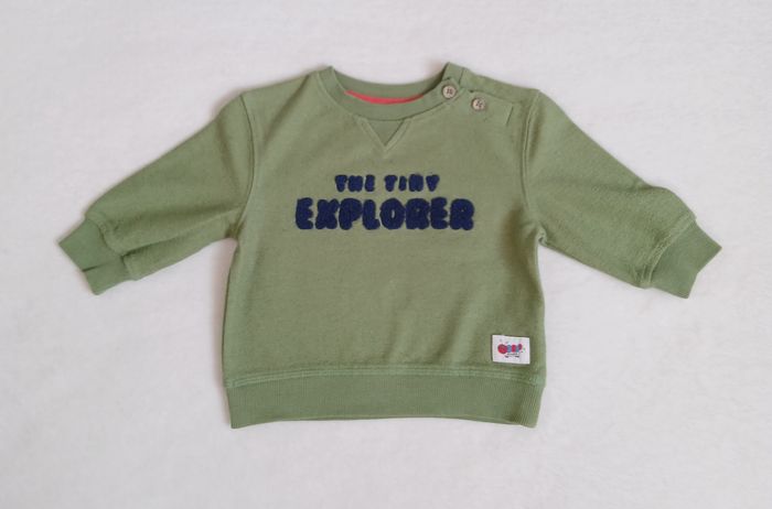 Pull vert 6 mois