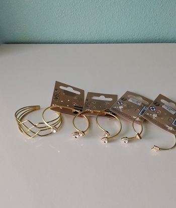Lot bracelet doré neuf