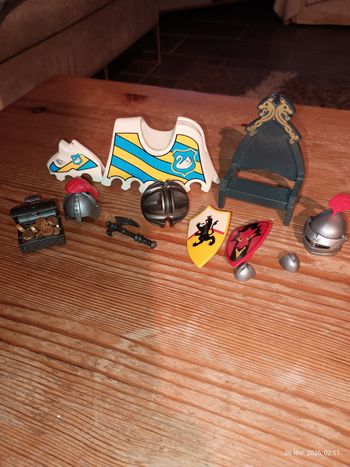Playmobil - accessoires pour chevaliers