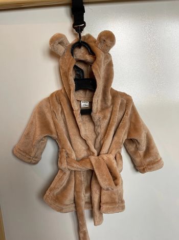 Peignoir ourson marron neuf mixte SHEIN taille 1 mois