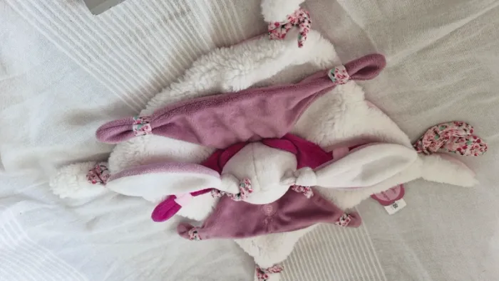 Doudou plat cerise Doudou et cie - photo numéro 6