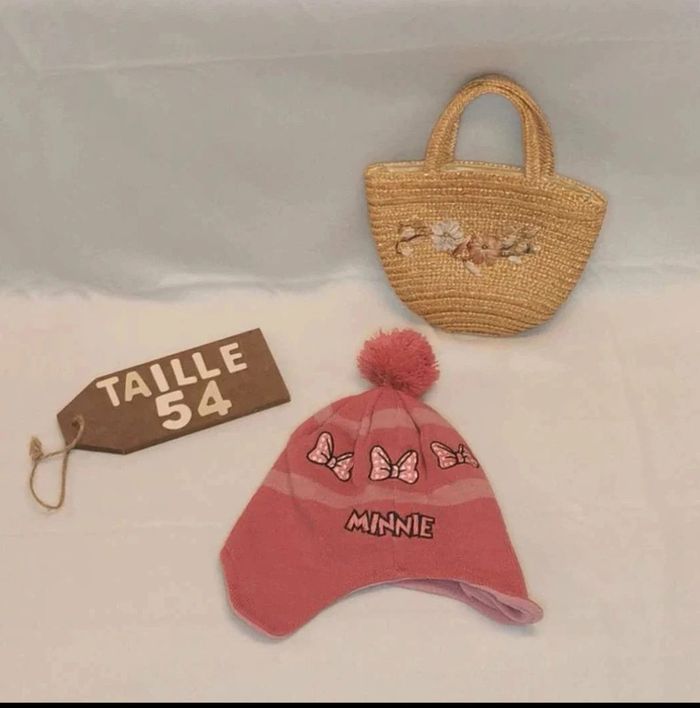 Bonnet  👣 péruvien minnie T54 - photo numéro 2