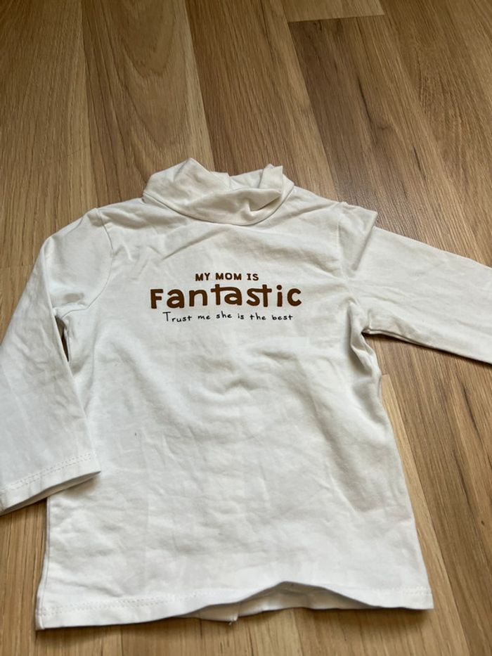 Pull col roulé 6 mois