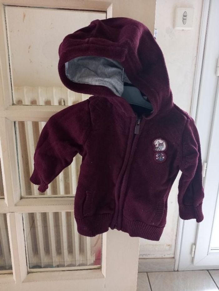 Gilet à fermeture eclaire