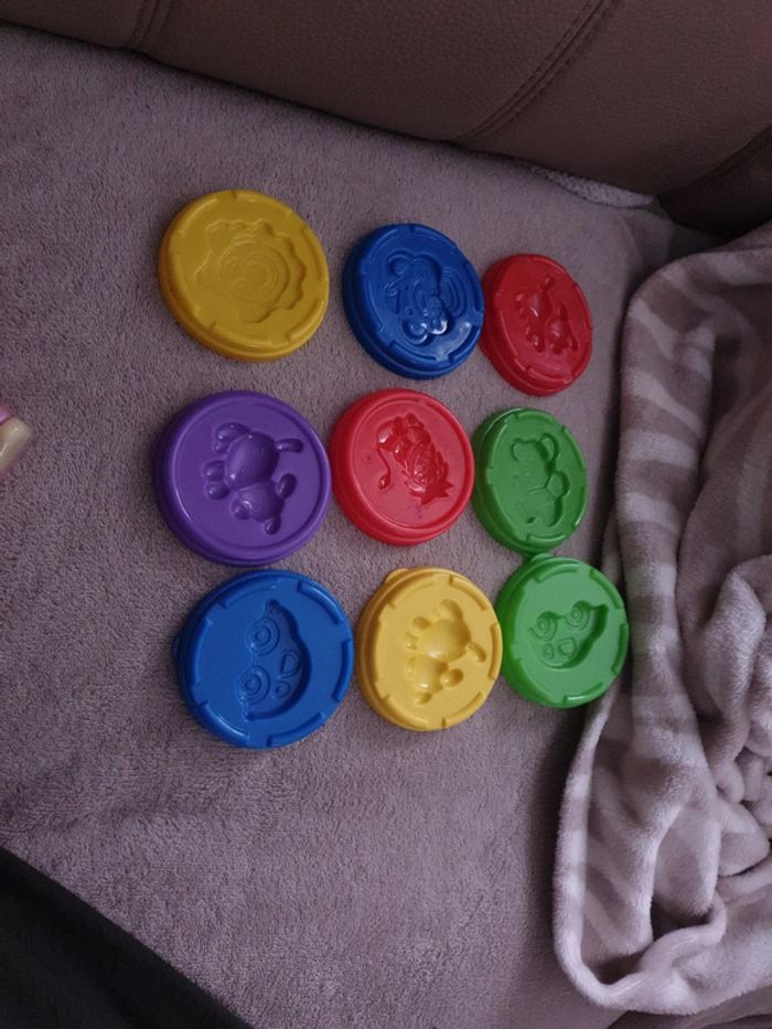 9 forme pour pâte à modeler