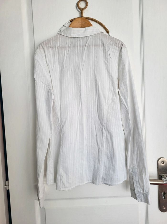 Chemise blanche manche longue Caroll taille 36 - photo numéro 3