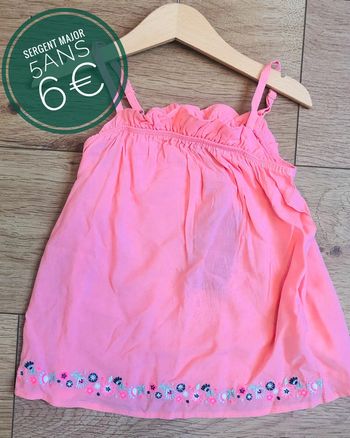 Débardeur Sergent Major en 5ans