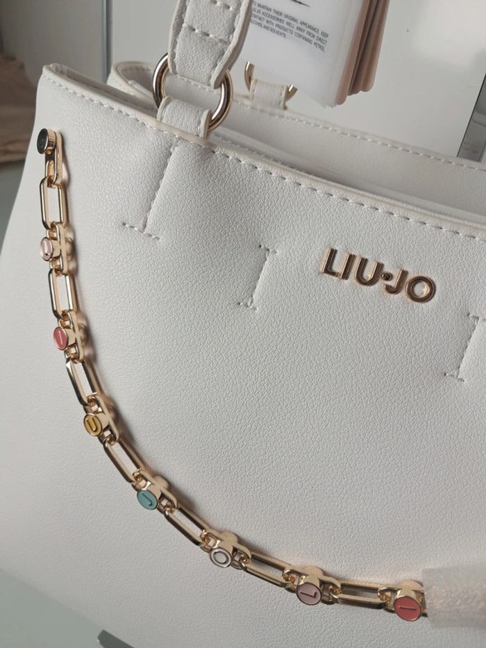 Liu Jo grand sac à main blanc neuf - photo numéro 3