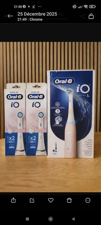 Oral b IO3