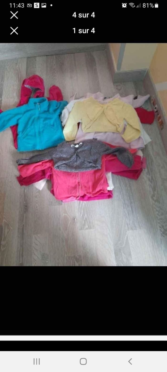 Lot fille 6 mois