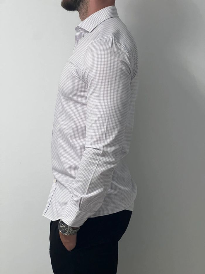 Chemise café coton - photo numéro 2