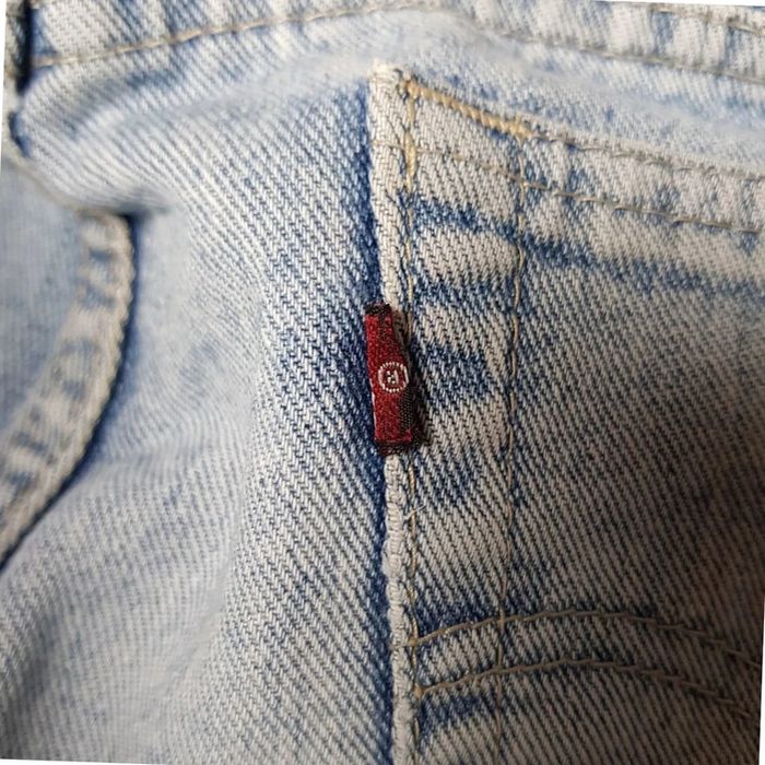 Jean Levi's 501 W35 L32 Bleu Vintage - photo numéro 14