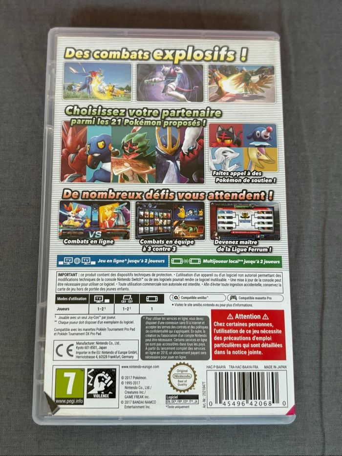 Jeu switch Pokken tournament DX - photo numéro 3