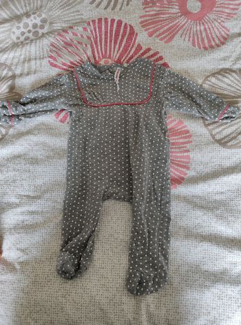 Pyjama fin fille 3 mois