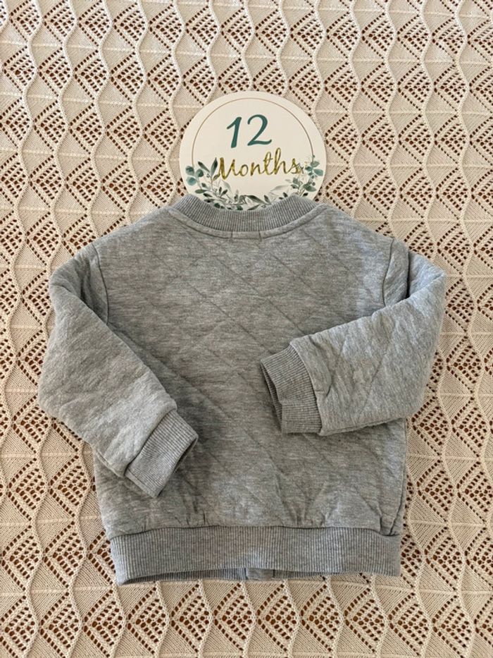 Veste zippee 12 mois - photo numéro 2