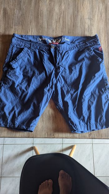 Short chino homme