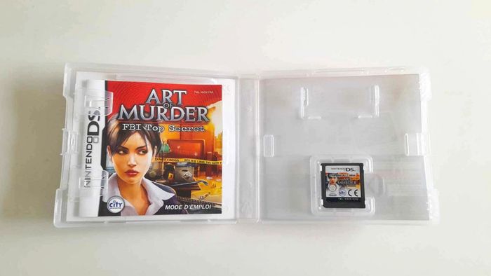 Jeu DS Art of Murder FBI Top Secret avec sa boîte - photo numéro 3