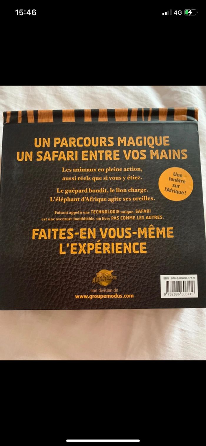 Livre photicular safari - photo numéro 2