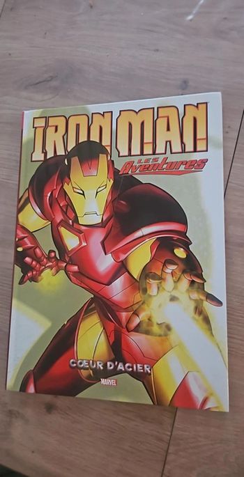 Les aventures d'iron man - cœur d'acier