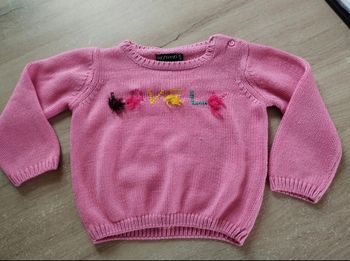 Petit pull légère rose