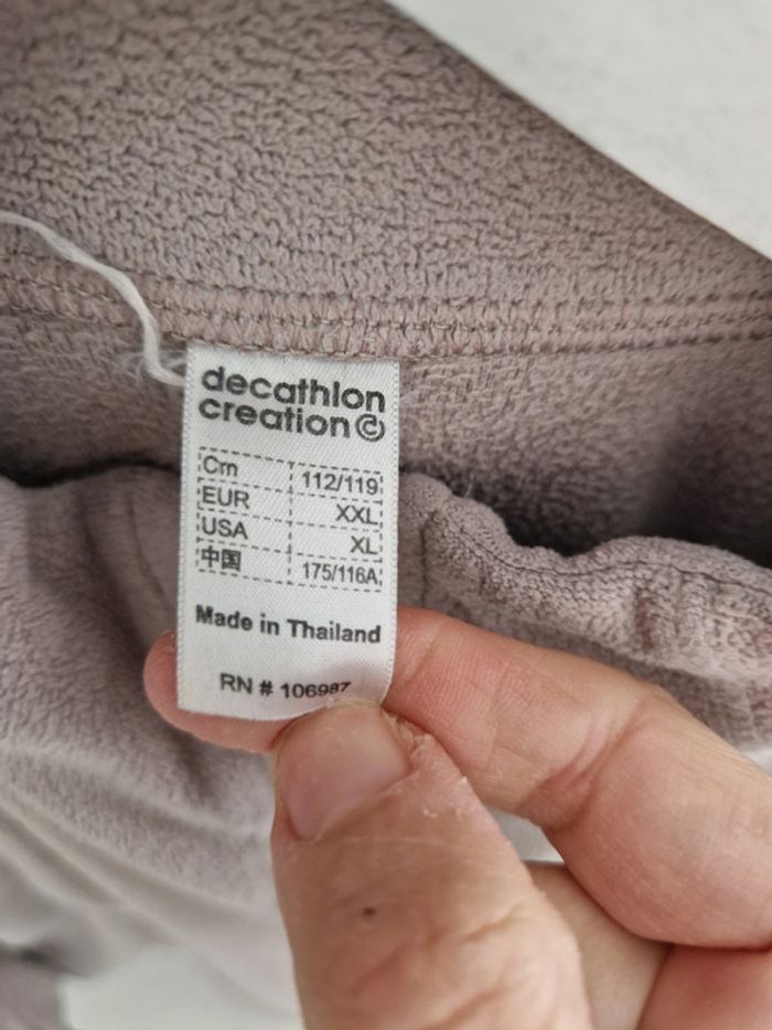 1 veste polaire gris marque Quechua taille 2xl - photo numéro 5