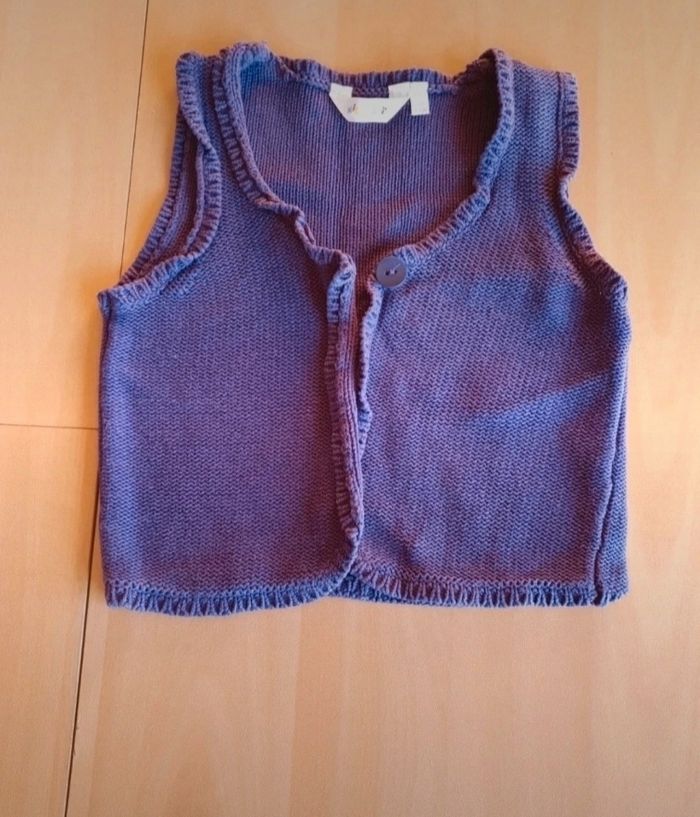 Robe et gilet fille 3 ans - photo numéro 2
