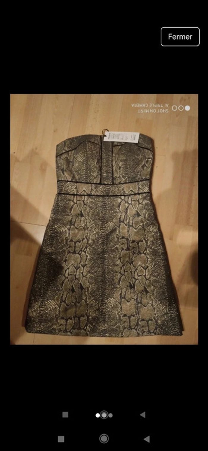 Robe bustier été soirée Morgan