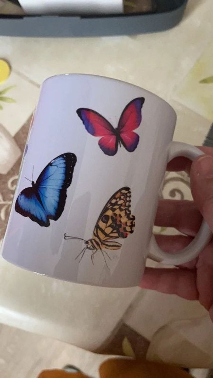 Mug papillons