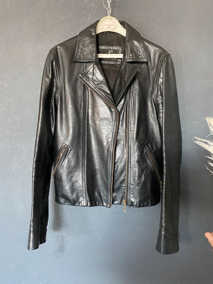 Blouson cuir de chèvre - photo numéro 4