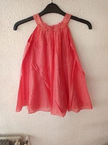Robe saumon 6ans